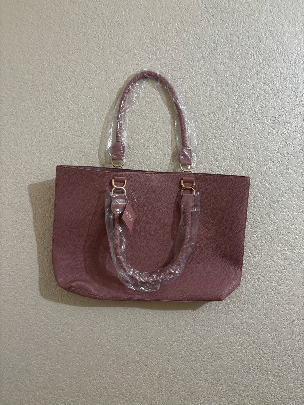 3x$25 Ulta Mauve Tote Bag NWT